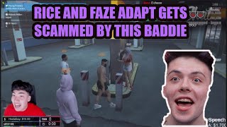 Ricegum and Faze Adapt Gets Scammed By This Gang and This Happens.. Rice and Adapt SSB RP feb14th