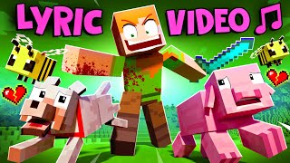 🎵 "Angry Alex" - Official Lyric Video (Minecraft Animation Music Video)