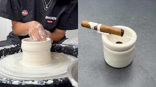 From Clay to Ashtray: The Entire Pottery Process