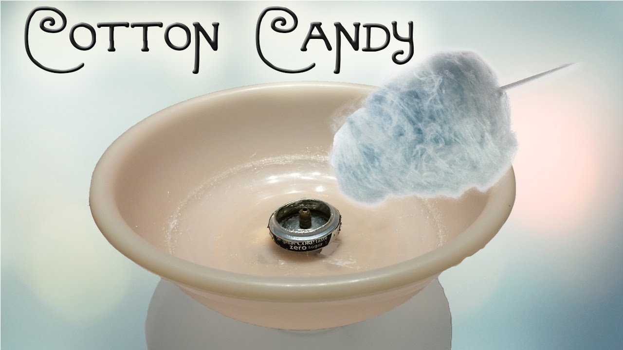 How To Make A Cotton Candy Machine At Home - YouTube