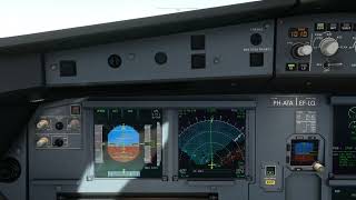 Airbus A320 Neo FlyByWire GWS Terrain Alert Microsoft Flight Simulator