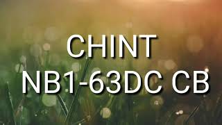 CHINT NB1- 63DC -DC Circuit Breaker