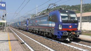 4K - 2020 I deviati Hupac sul Brennero con le Vectron SBB Cargo International