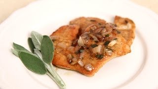 Turkey Cutlets with White Wine Gravy - Laura Vitale - Laura in the Kitchen Episode 670