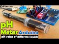 pH meter Arduino, pH Meter Calibration, DIYMORE pH Sensor, pH Sensor Arduino Code, pH of liquids