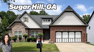 亚特兰大溪力姐带你看房 | Sugar Hill, GA | 2007 Built| 5BD/4BA | Ranch | Finished Basement | Housing |RealEstate