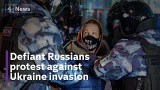 Russia-Ukraine conflict: Protests worldwide against Putin invasion