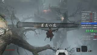 Sekiro All Bosses/Minibosses Speedrun 1:09:25 (Unrestricted)