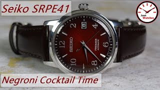 Seiko SRPE41 The Red Cocktail Time