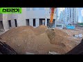 4k 부대토목 이것저것 part13. operator excavator develon dx170w tiltrotator steelwrist 포크레인 🇰🇷