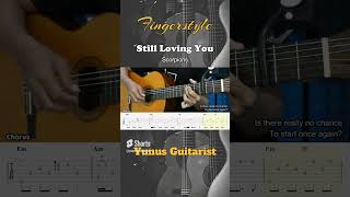 Still Loving You - Scorpions - Fingerstyle Guitar Tutorial + TAB & Lyrics #fingerstyleguitar