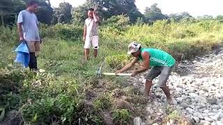 Road Construction.. Manas Maozigendri Ecotourism Society.. 55 km inside Manas National park. Conser.