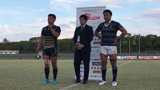 試合後インタビュー立命館大学対同志社大学