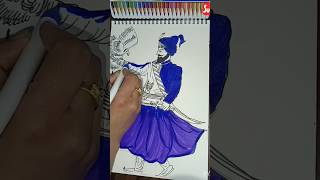 DASHMESH PITA || GURU GOBIND SINGH JI #khalsa  #sketching #sketch #punjab #ytshorts #sikhi #drawing