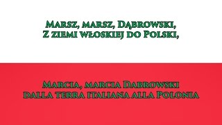 Inno nazionale Polacco - Anthem of Poland (PL/IT testo)