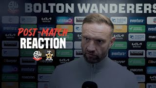 IAN EVATT | Manager reacts to Cambridge United at home