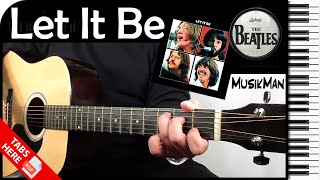 LET IT BE 🙏 - The Beatles / GUITAR Cover / MusikMan #047