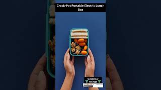 🍲 Crock-Pot Portable Electric Lunch Box – Warm Meals Anywhere! 🔥