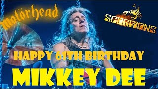 Happy 61st Birthday Mikkey Dee