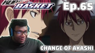 THE CHANGE OF AKASHI!! | KUROKO NO BASKET EP. 65 REACTION | Oneofakind