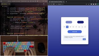 ASMR Programming - Gradient Generator App - No Talking