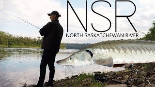 My First Fish from the NSR! | HUGE STURGEON JUMPS 5 FEET IN THE AIR!!!