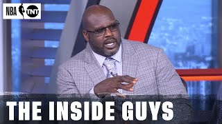 Shaq Issues A Challenge To Anthony Davis After Lakers Game 1 Loss to Portland | NBA on TNT