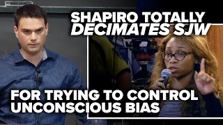 MIND YOUR OWN BUSINESS: Shapiro totally decimates SJW for trying to control "unconscious bias"