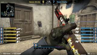 CS:GO POV Demo Vitality ZywOo (25/20) vs Heroic (de_inferno)