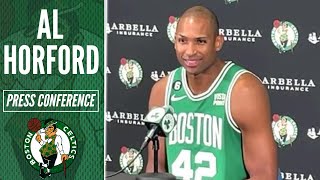 Al Horford: "We still have unfinished business." | Celtics Media Day