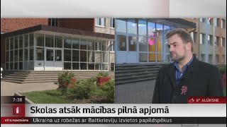 Intervija ar Rīgas 64. vidusskolas direktoru Ernestu Svikli