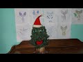 gemmy animated 1997 dancing douglas fir singing christmas tree 2 of them breaks on camera