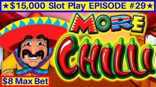 More More Chilli Slot Machine Live Play amp 8 Max Bet Bonus EPISODE 29 Live Slot Play WNG Slot