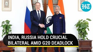 Jaishankar meets Russia's Sergey Lavrov on sidelines of G20 meet amid tussle over Ukraine war stand