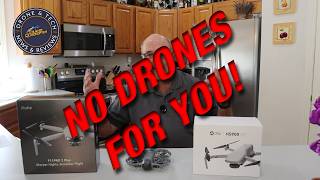 And so it begins. No new drones for US drone enthusiasts!