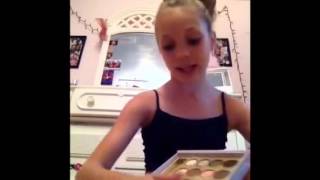 Maddie Ziegler- First make-up tutorial