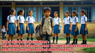 KISAH INSPIRASI KEHIDUPAN : perjuangan seorang anak yatim piatu miskin menjadi dokter jenius