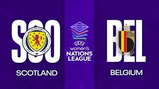 Scotland v Belgium - Uefa Women's Nations League (26.09.2023)