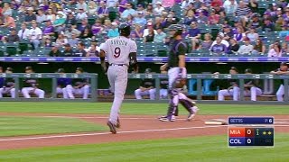 MIA@COL: Prado plates Gordon with an RBI single