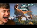 FIRST TIME Playing JURASSIC WORLD EVOLUTION 3!