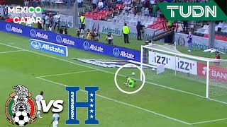¡A NADA! Lozano manda un FOGONAZO | México 1-0 Honduras | Eliminatoria Catar 2021 | TUDN