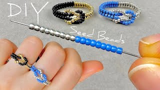 Love Knot Beaded Ring: Seed Bead Ring Tutorial | Beading Tutorials