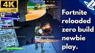 Fortnite ranked zero rebuild newbie play