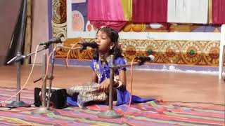 Ridhanya singing manikkavinai yanthum song