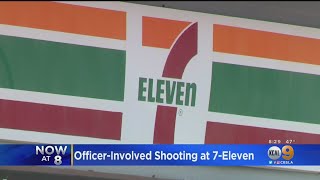 Knife-Wielding Man Shot By Police During Robbery At Costa Mesa 7-Eleven