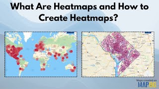 What Are Heatmaps & How to Create Them for Free? #mapog #gis #mapping #heatmap #datavisualization