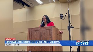 Empowering domestic violence victims through Transforming Lives conference