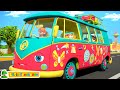 Wheels on the Bus Go Round and Round - Sing Along Rhymes & More Baby Songs