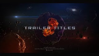 Space Trailer Titles | After Effects Template #AfterEffectsTemplate #Videohive