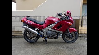 ZZR400(ZX400N-003) エンジン始動 マフラー音 ビート BEET ナサート 左右出し ２本出し @JunkYard069